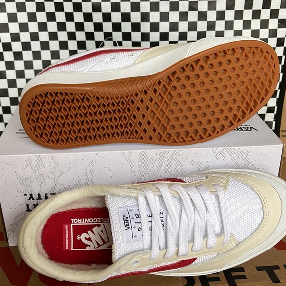 Vans Berle Sport Vtg White/Chili Pepper WMNS sneakers - Picture 4 of 16